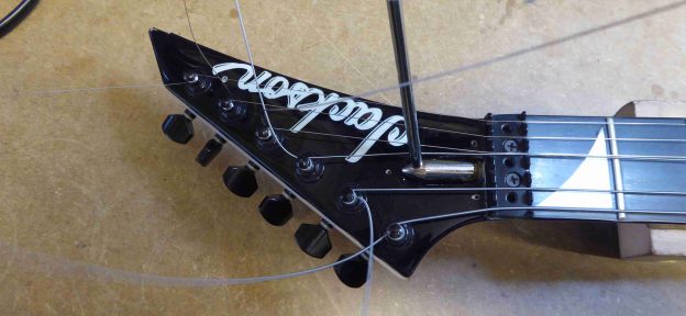 Adjusting the Truss-Rod on a Jackson Guitar
