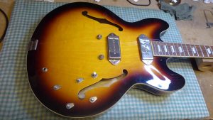 Epiphone Casino with replacement Radioshop Pickups