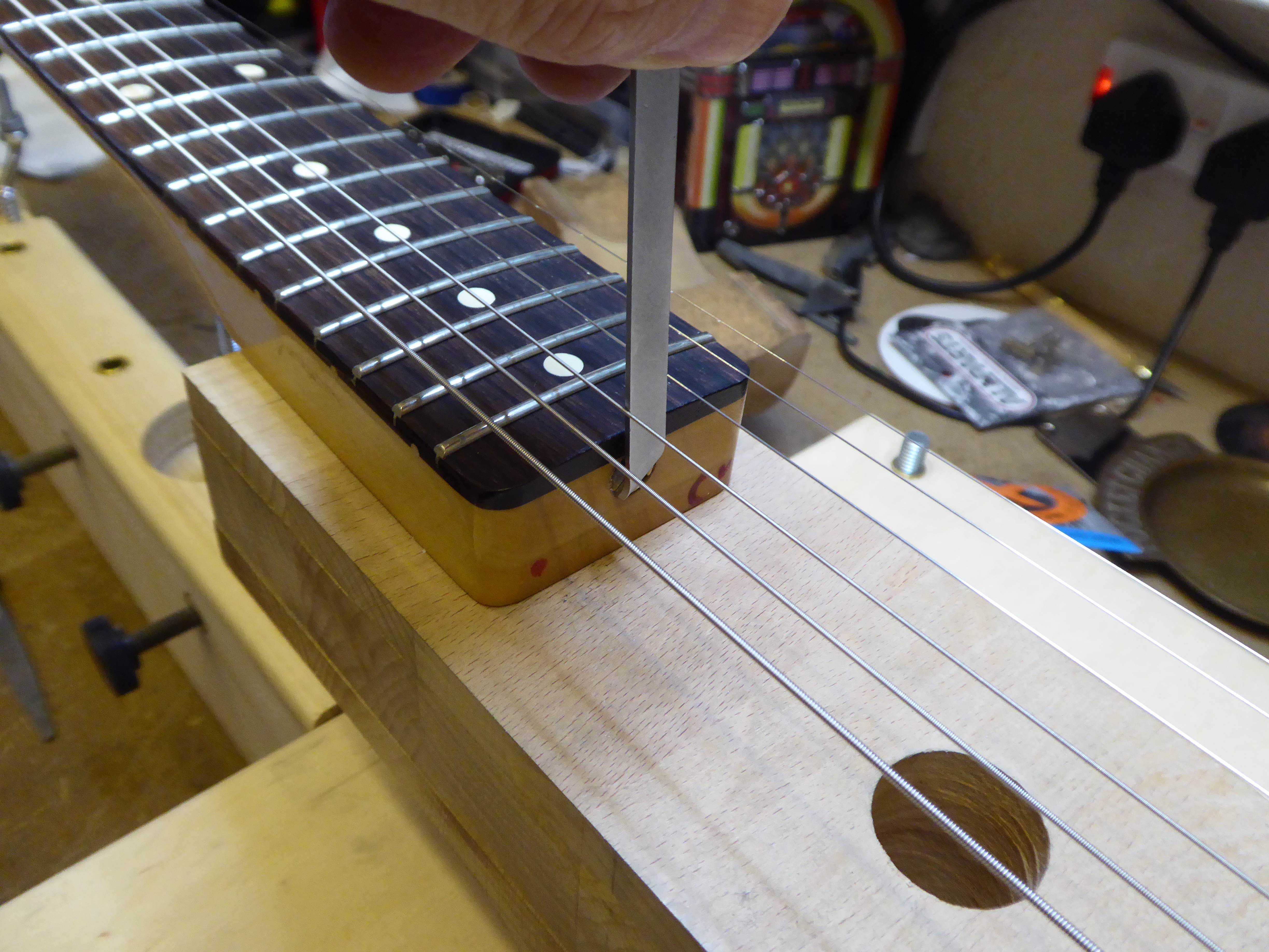 Housework Criticize as a result How do you adjust a Truss-Rod at the heel of a Fender Neck?